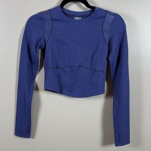 Calia Women's Long Sleeve Top in Rich Blue NWT